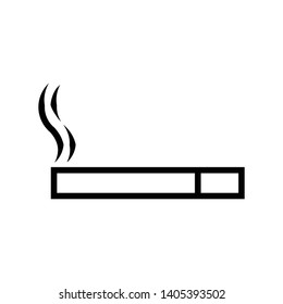 Smoking icons vector design template