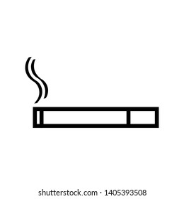 Smoking icons vector design template