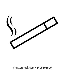 Smoking icons vector design template