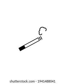 Rauchen Symbol, Vektorbeste flache Symbol.