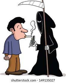 Smoking is an invitation to death