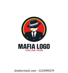 Smoking Mafia Logo Vector Stock Vector (Royalty Free) 1219090579 ...