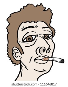 Smoking man