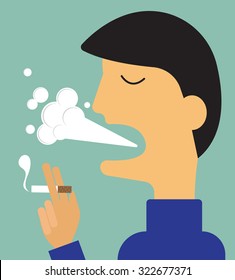 Cigarette Cartoon Images, Stock Photos & Vectors | Shutterstock