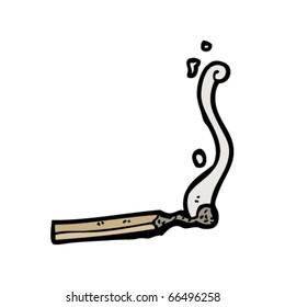 caricatura de partidos de fumadores