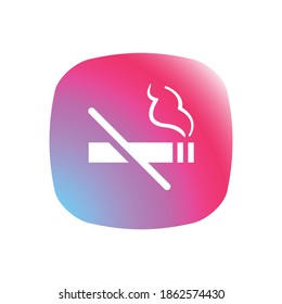 Smoking Not Allowed - App Icon Button