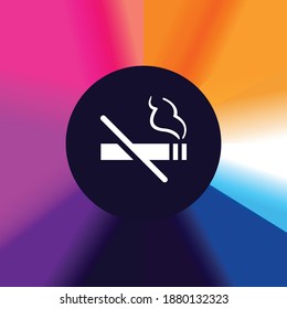 Smoking Not Allowed - App Icon Button