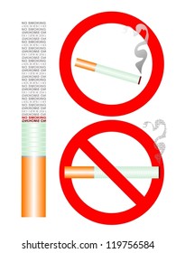 smoking permitted and prohibited signs