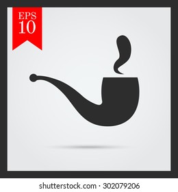 Smoking pipe icon