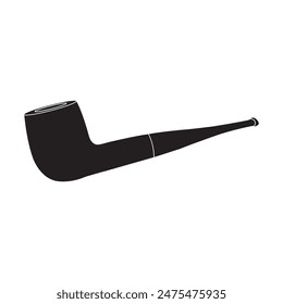 smoking pipe icon vector illustration design