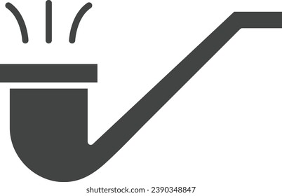 Smoking Pipe icon vector image. Suitable for mobile application web application and print media.