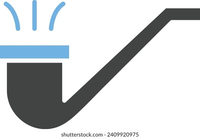 Smoking Pipe icon vector image. Suitable for mobile application web application and print media.