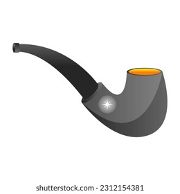 Smoking pipe a well designed premium icon 