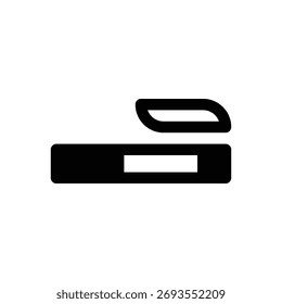 Smoking policy. Outlined stroke vector icon with black-filled details.