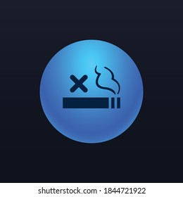 Smoking Prohibited - App Icon Button