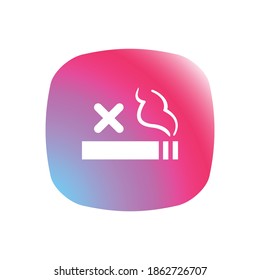 Smoking Prohibited - App Icon Button