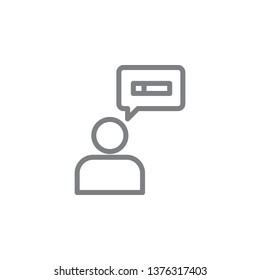 smoking sentence outline icon. Elements of smoking activities illustration icon. Signs and symbols can be used for web, logo, mobile app, UI, UX on white background