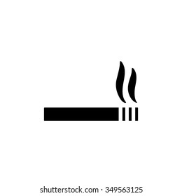 Smoking sign icon. Electronic cigarette button