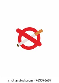 Smoking sign is not allowed.