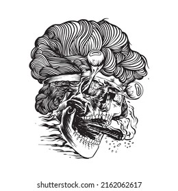 SMOKING SKULL

This design asset is perfect when combined with your design, and it would be great if you use it for posters or merchandise