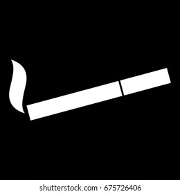 Smoking symbol. Cigarette icon .