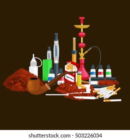 205 Cigarette pile Stock Illustrations, Images & Vectors | Shutterstock