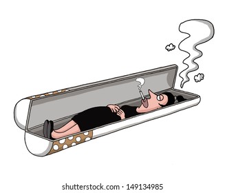 Smoking is a tomb