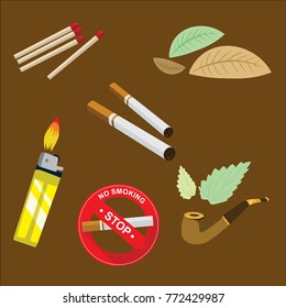Smoking Tool Icon Vector Illustration