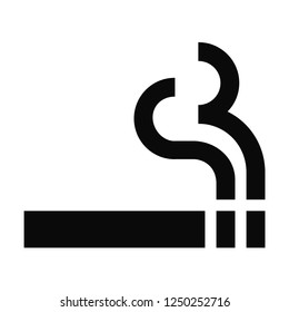 Smoking vector icon