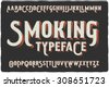 vintage font