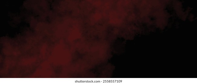 Smoky Abstract Texture Featuring Deep Red Clouds and Black Shadows for Dark Atmospheric Designs
