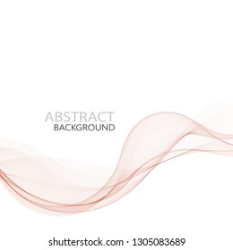 
Smoky elegant pink wave