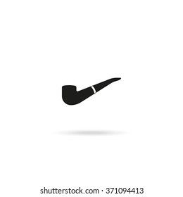 Smoky pipe icon.