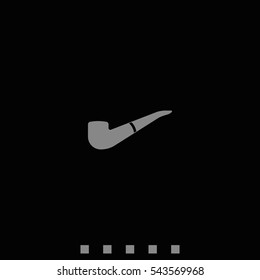 Smoky pipe icon.