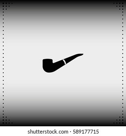 Smoky pipe icon.
