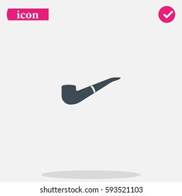 Smoky pipe icon.