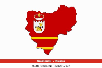Smolensk Flag - Oblasts of Russia