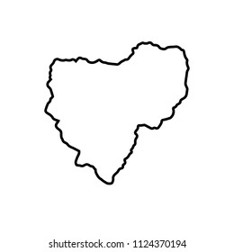 Smolensk region. vector illustration