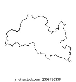 Smolyan Province map, province of Bulgaria. Vector illustration.