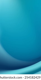 Um plano de fundo suave e abstrato com um gradiente azul e uma linha curva que se estende do canto inferior direito.