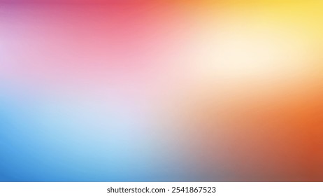 A smooth, abstract background featuring a gradient of colors, transitioning from blue at the bottom to pink in the upper left,