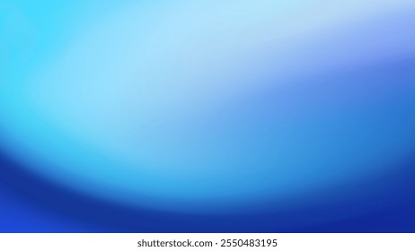 A smooth, abstract background featuring a gradient of blue shades. 