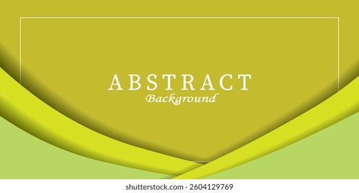 A smooth, abstract background featuring a rich yellow color with layered geometric shapes creating depth. The design is modern and minimalistic, suitable for various applications digital art.
