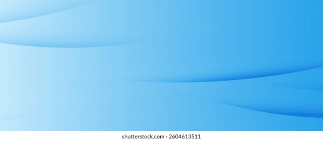 Smooth abstract background with flowing blue wave layers and a soft gradient effect. Ideal for fresh, modern, and minimalistic designs.