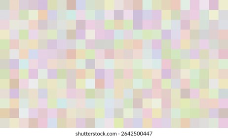 Smooth abstract background with soft-colored tiles in a clean geometric grid. Inspired by elegant UI designs and premium packaging styles. Great for branding and modern visuals.