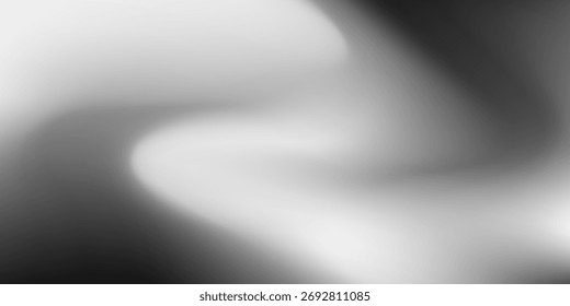 Fondo degradado blanco y negro abstracto liso con mezcla suave de luz y sombra. Diseño minimalista y moderno ideal para Fondos de pantalla, Anuncios o conceptos de arte digital.

