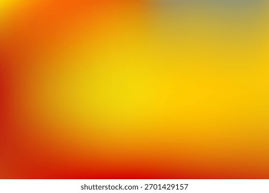 Mistura abstrata suave de amarelo brilhante e laranja. Gradiente de cor dinâmico quente
