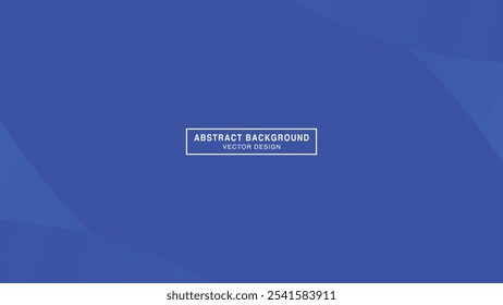 A smooth, abstract blue background featuring flowing lines and curves. The design is minimalistic, emphasizing a serene and modern aesthetic