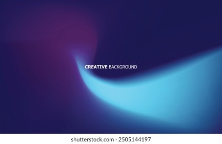 smooth abstract blue background with rays color light blue and purple glow effect energy