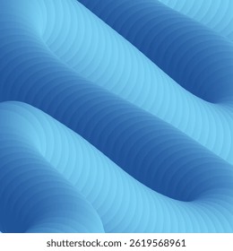 A smooth abstract blue wave gradient background with curved layered shapes. Perfect for modern digital wallpapers, web design, apps, presentations, and branding visuals. Vector format.